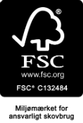 Alle døre er produceret i FSC certificeret træ